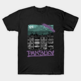 POST-SOVIET PANELKA // Typical russian panel houses T-Shirt